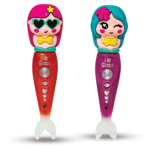 Crazy Chic Lip Gloss Mermaid Sortido CLEMENTONI