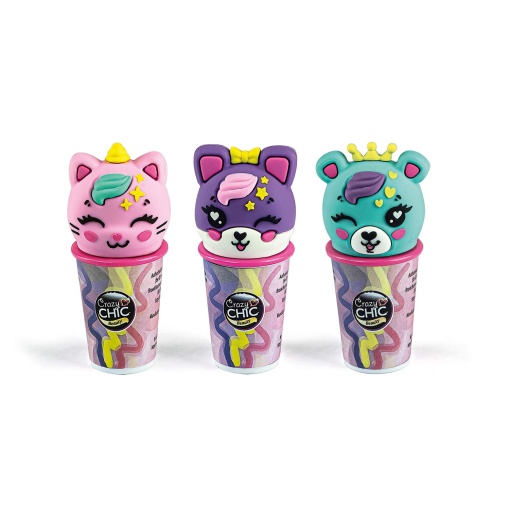 Crazy Chic Lip Balm Trendy PETS Sortido CLEMENTONI