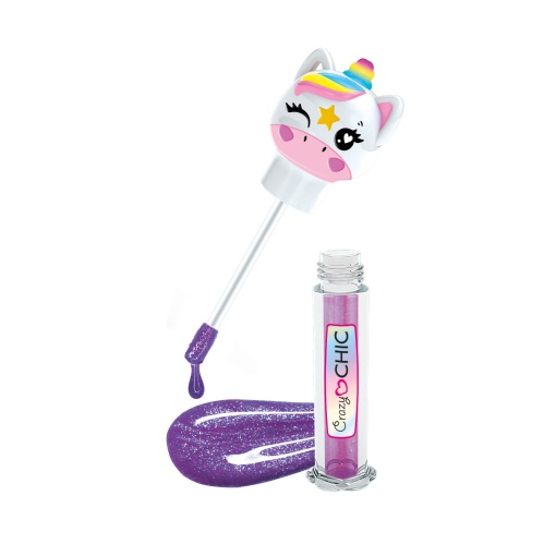 Crazy Chic Lip Gloss Animais Sortido CLEMENTONI