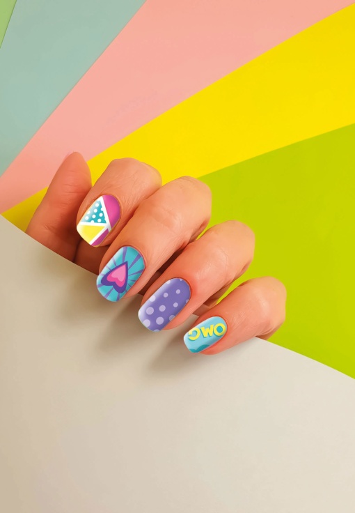 Crazy Chic Press & GO Nails Pop CLEMENTONI