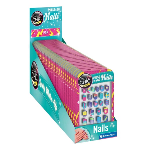 Crazy Chic Press & GO Nails Pop CLEMENTONI