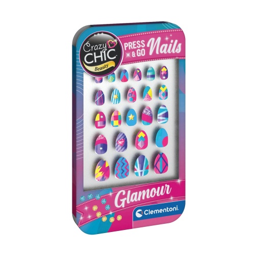 Crazy Chic Press & GO Nails Glamour CLEMENTONI