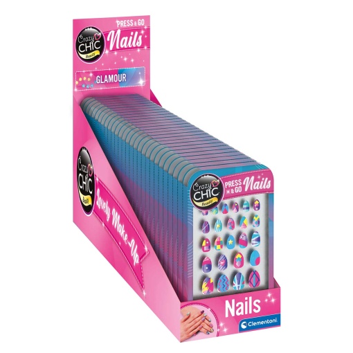 Crazy Chic Press & GO Nails Glamour CLEMENTONI