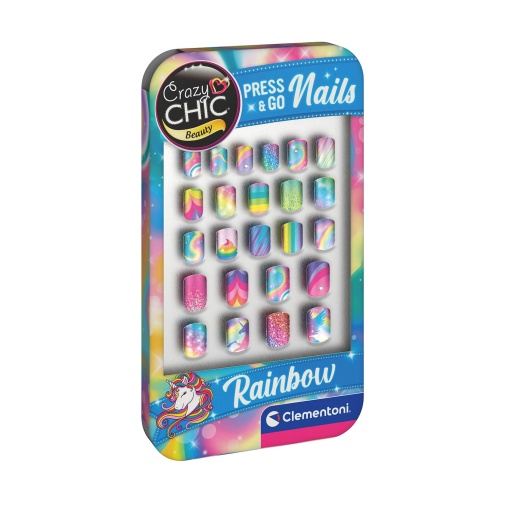 Crazy Chic Press & GO Nails RAINBOW CLEMENTONI