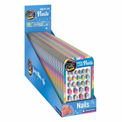 Crazy Chic Press & GO Nails RAINBOW CLEMENTONI