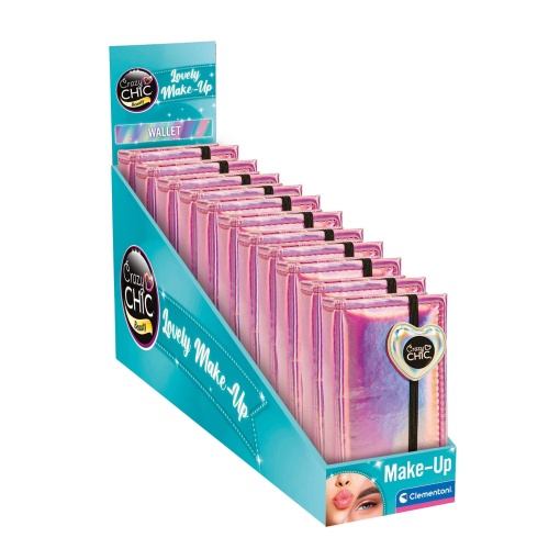 Crazy Chic Wallet Make Up Heart CLEMENTONI