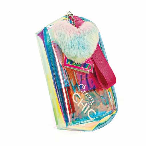 Crazy Chic Bolsa Holográfica Coração CLEMENTONI