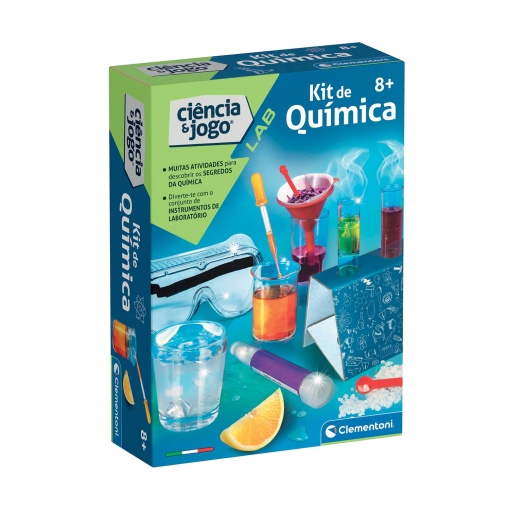 Kit de Química CLEMENTONI Ciência & Jogo Lab