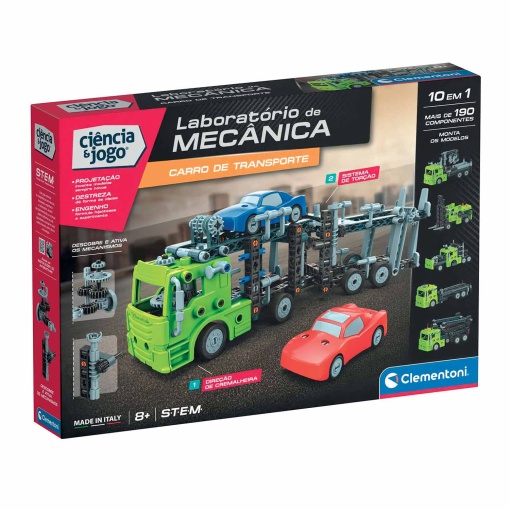 Laboratório de Mecânica - Carro de Transporte Ciência & Jogo Technologic
