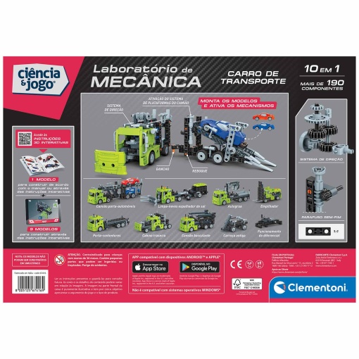 Laboratório de Mecânica - Carro de Transporte Ciência & Jogo Technologic