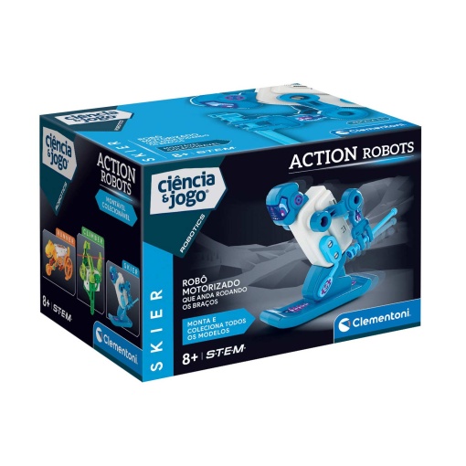 Action Robot - Skier CLEMENTONI Ciência & Jogo