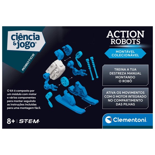 Action Robot - Skier CLEMENTONI Ciência & Jogo