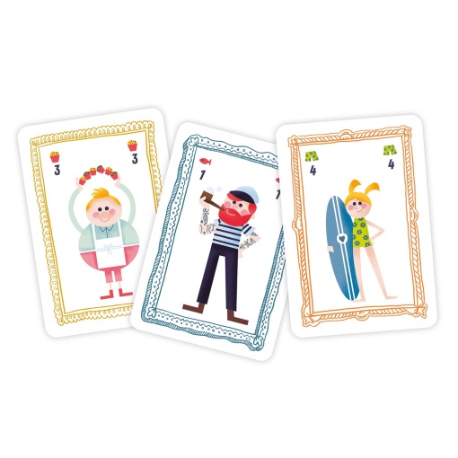 Jogo de Cartas 10 Famílias CLEMENTONI