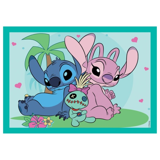 Puzzle CLEMENTONI 12-16-20-24 peças progressivo Disney Stitch