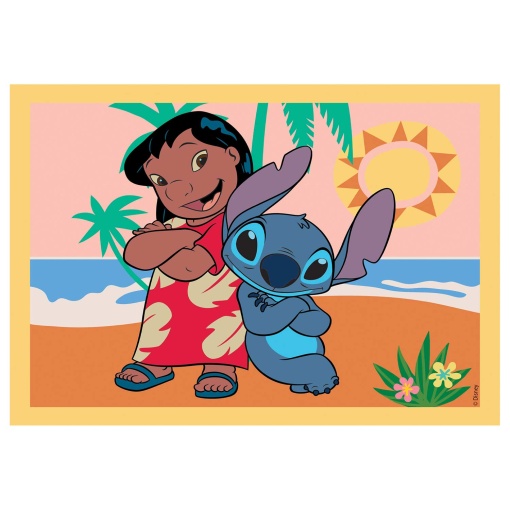Puzzle CLEMENTONI 12-16-20-24 peças progressivo Disney Stitch