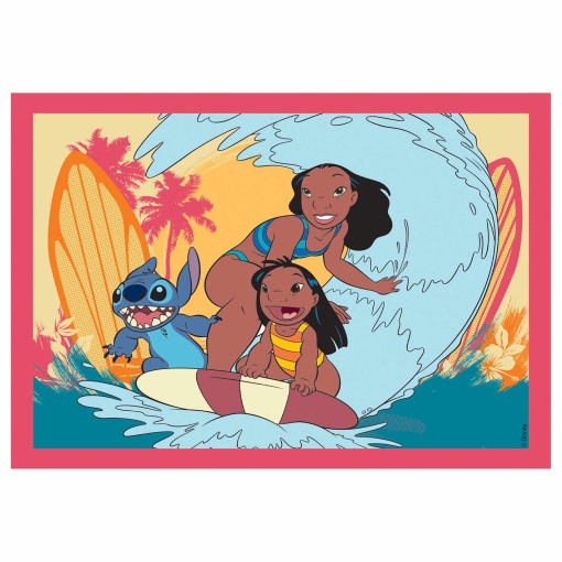 Puzzle CLEMENTONI 12-16-20-24 peças progressivo Disney Stitch