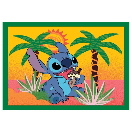 Puzzle CLEMENTONI 12-16-20-24 peças progressivo Disney Stitch