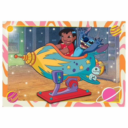 Puzzle CLEMENTONI 2x60 peças Disney Stitch