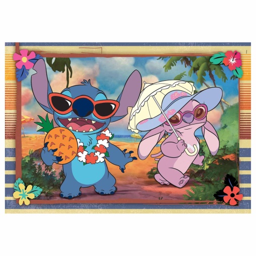 Puzzle CLEMENTONI 2x60 peças Disney Stitch