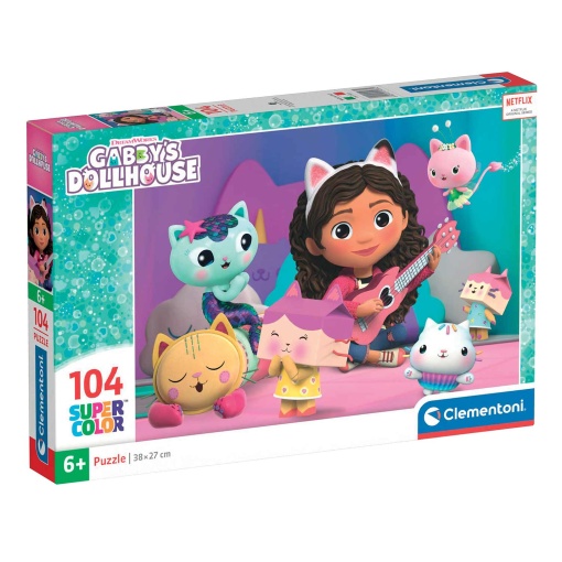 Puzzle CLEMENTONI 104 peças Gabby's Dollhouse