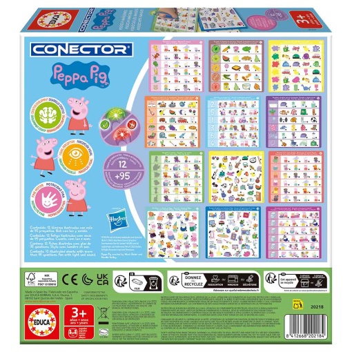 Conector Peppa Pig Boli Educa