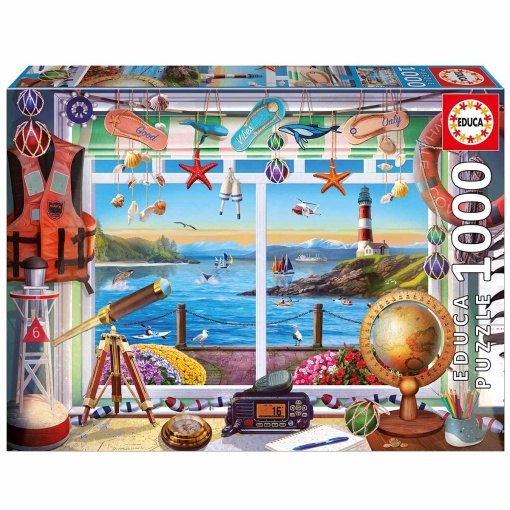 Puzzle EDUCA 1000 peças Vida no PORTO