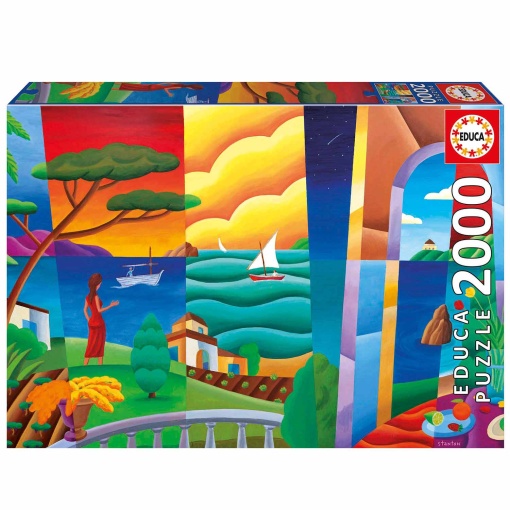 Puzzle EDUCA 2000 peças Penelope Espera, Philip Stanton