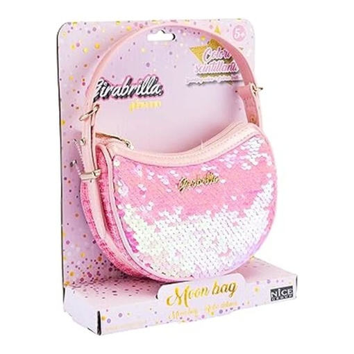 NICE Girabrilla bolso de hombro en tonos soñadores y elegantes.