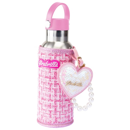 Conjunto Garrafa + Caderno + Pendente NICE Girabrilla