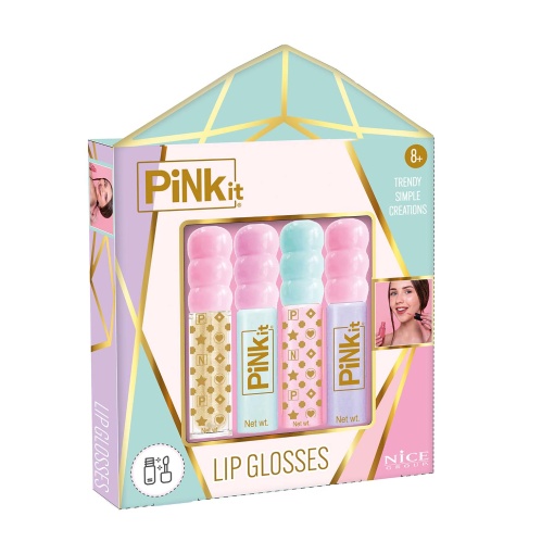 Conjunto Gloss Labial NICE PINK It