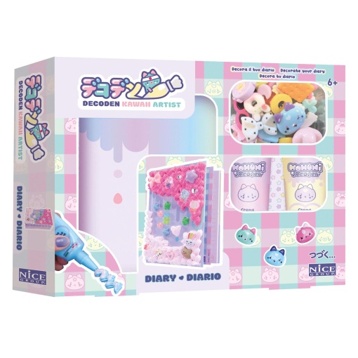 Momomi Decoden - agenda para decorar com creme NICE