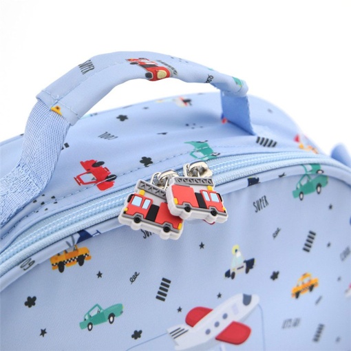Lancheira Térmica AUREA Kids Tiny Motors 2025 22x21x9cm