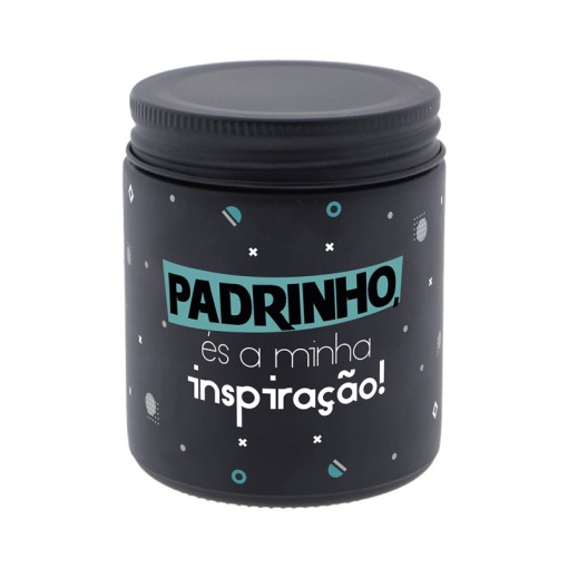Vela Aromática Lovely Story "Padrinho, És a Minha Inspiração" 160g
