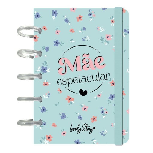 Caderno A5 Pautado Lovely Story ôMãe Espetacularö 100 folhas 100g