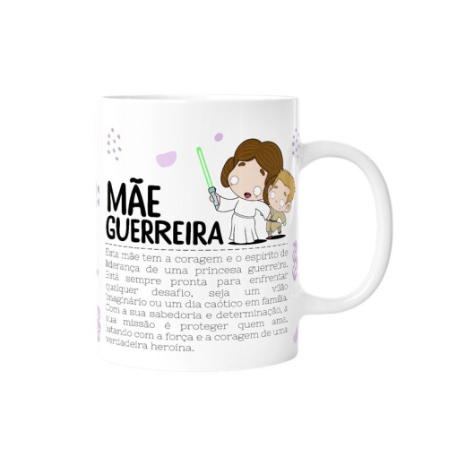 Caneca MALASANA "Mãe Guerreira" 330ml