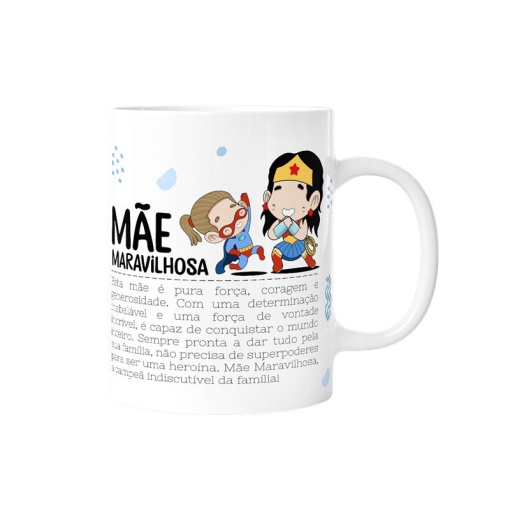 Caneca MALASANA "Mãe Maravilhosa" 330ml