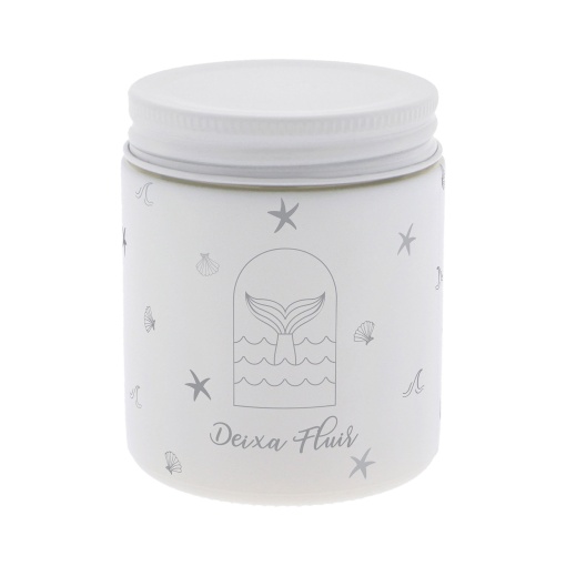 Vela Aromática AROMAME Summer Vibes "Deixa Fluir" Cinza 160g