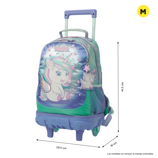 Mochila Trolley TOTTO MAGIC Dreams 41,5x29,5x19cm