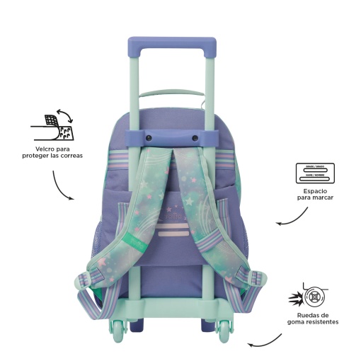 Mochila Trolley TOTTO MAGIC Dreams 41,5x29,5x19cm