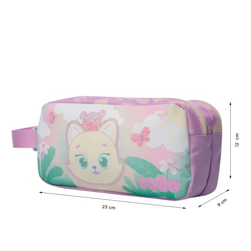 Estojo Escolar TOTTO Queen CAT 2025 Duplo