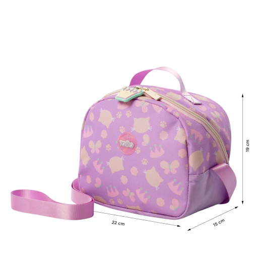 Lancheira Térmica TOTTO Queen Cat 2025 22x19x15cm