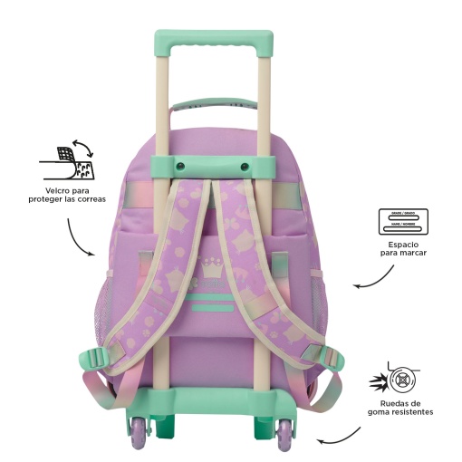 Mochila Trolley TOTTO Queen CAT 41,5x30x19cm
