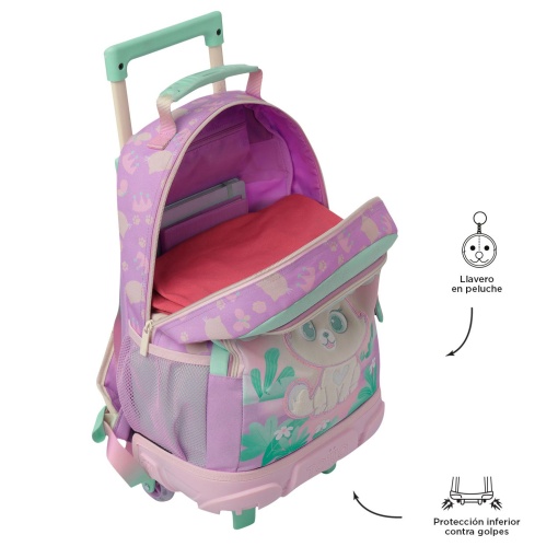 Mochila Trolley TOTTO Queen CAT 41,5x30x19cm