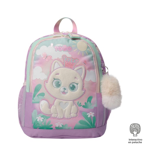 Mochila TOTTO Queen CAT 37x26x10cm