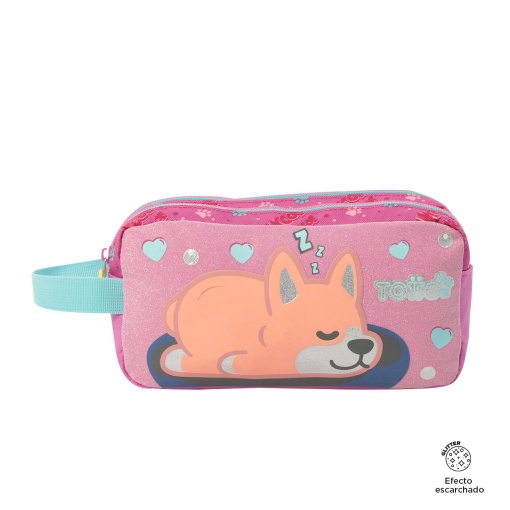 Estojo Escolar TOTTO Doggy LOVE 2025 Duplo