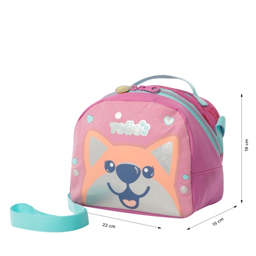 Lancheira Térmica TOTTO Doggy Love 2025 22x19x15cm