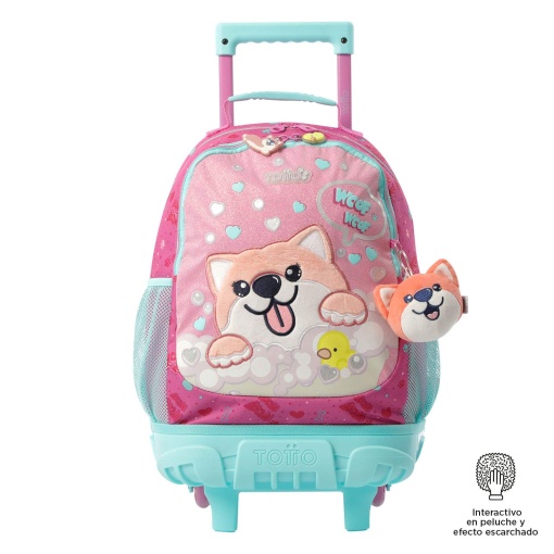 Mochila Trolley TOTTO Doggy LOVE 41,5x29,5x19cm