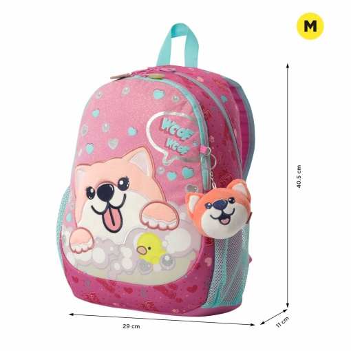 Mochila TOTTO Doggy LOVE 40,5x29x11cm