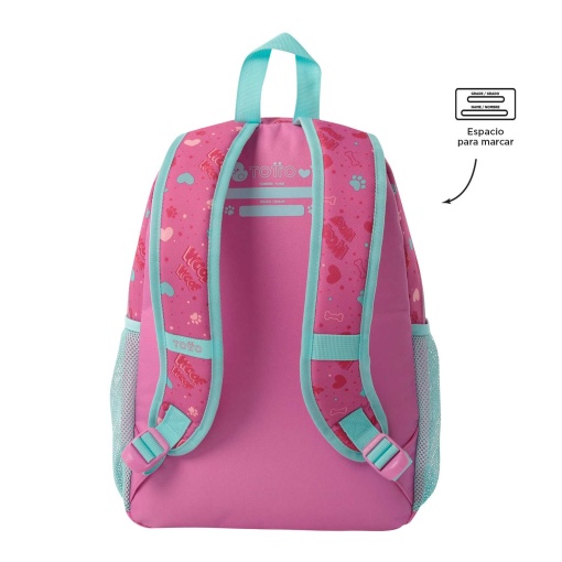 Mochila TOTTO Doggy LOVE 40,5x29x11cm