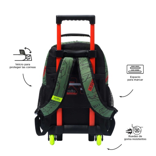 Mochila Trolley TOTTO Argon 41,5x29,5x19cm